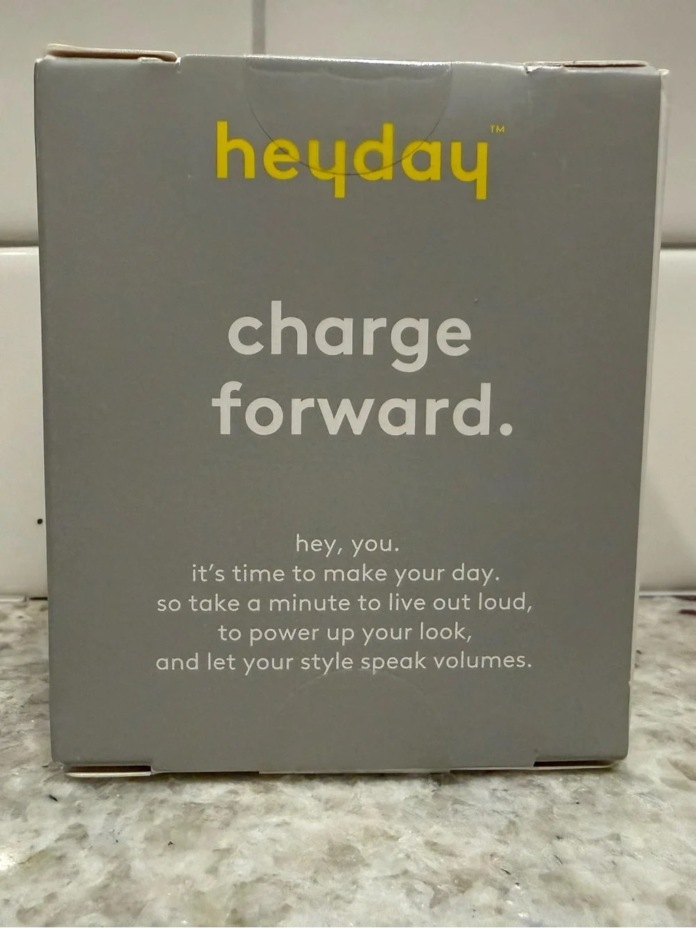 3/$15* heyday Dual-Port Wall Charger in Warm Peach NWT